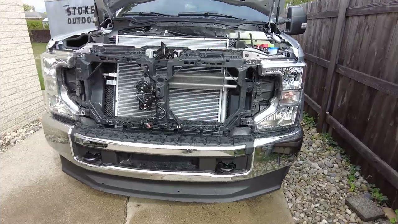 Ford truck grill removal how to the right way youtube
