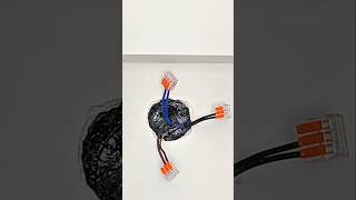 Perfect Junction Box Wiring ⚡ | Kusursuz Buat Bağlantısı #shorts