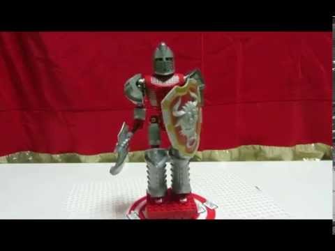 YouTube thumbnail: LEGO Knights Kingdom #8704 Sir Adric Review