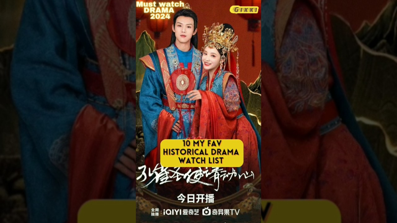 10 My Fav Historical Chinese Dramas💞 #practicedaughter #historical #chinesedrama #cdrama #mustwatch