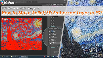 UV Printer Graphic Design -1 | How to Make Relief/3D Embossed Layer in PS?