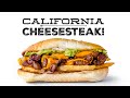 VEGAN CALIFORNIA CHEESESTEAK! Philly Cheesesteak meets a California Burrito!