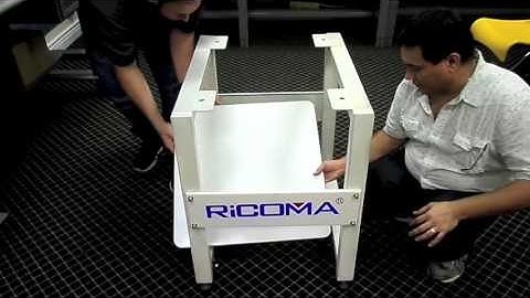 How to assemble stand for RiCOMA PT & TC Series