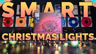 Smart Christmas Lights Are a Thing? (Phillips Hue Festavia) | Demo and Review
