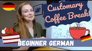 Another German Custom: "Kaffee & Kuchen" (Coffee & Cake) // German Social Culture│Beginner German