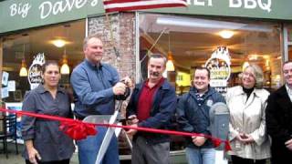 Full Ribbon Cutting Big Dave's Family BBQ Guide