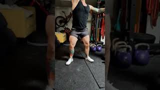 Turkish Get Up Squat Version kettlebell