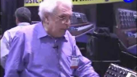 Bob Moog NAMM 2003