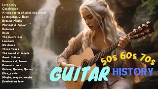 LISTENING TO Best of 50's 60's 70's Instrumental Hits🌿 Best IN GUITAR HISTORY! HEALS THE SOUL