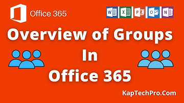 Understanding Office 365 Groups
