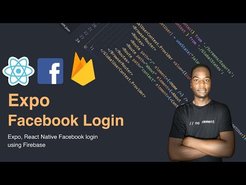 React Native Expo Firebase Facebook Login