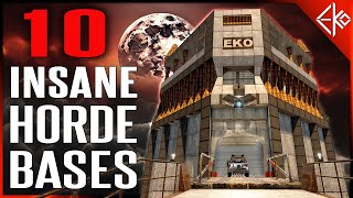 Top 10 Horde Bases of Alpha 20  7 Days to Die