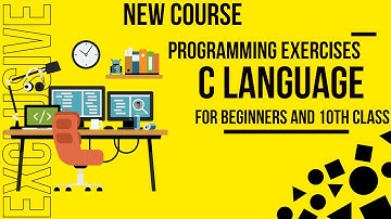10th class computer science Chapter 2 | Programming Exercises| C for Beginners in Hindi/Urdu.
