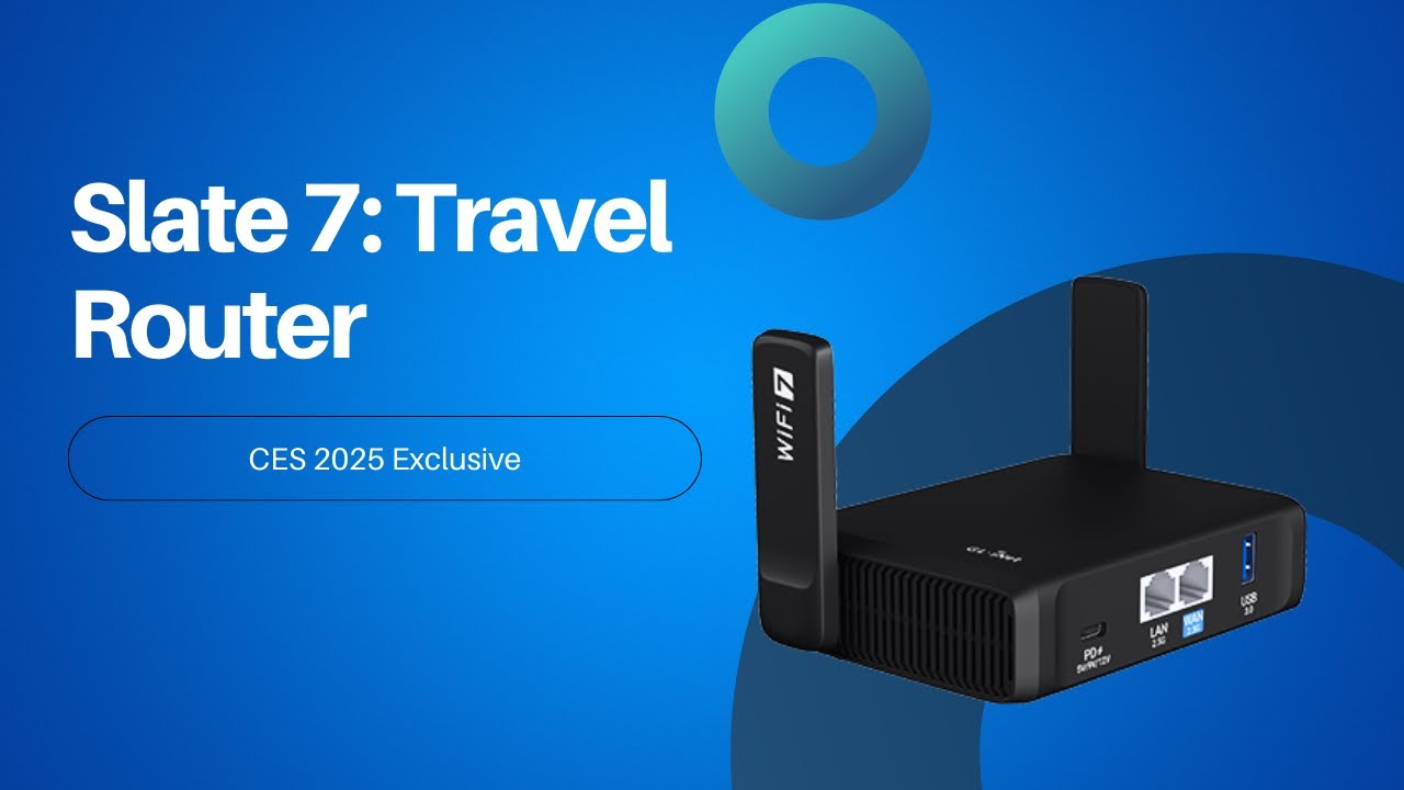 GL.iNet Slate 7 BE3600 Travel Router: Wi-Fi 7 on the Go - YouTube