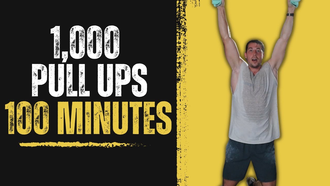 1,000 Pull Ups in 100 minutes - YouTube