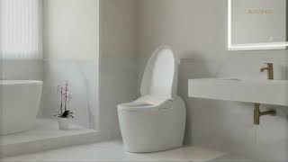 Toto Neorest Rs Integrated Toilet Remote Controlled Washlet Elongated Gloss White