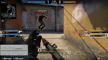 Fake global elite CS GO (Cheater in Wingman)