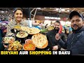 Biryani bazaar aur baku  tasting caviar  indian food in azerbaijan best travel  food experience