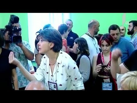 ზუგდიდის საოლქო საარჩევნო კომისიის სხდომა