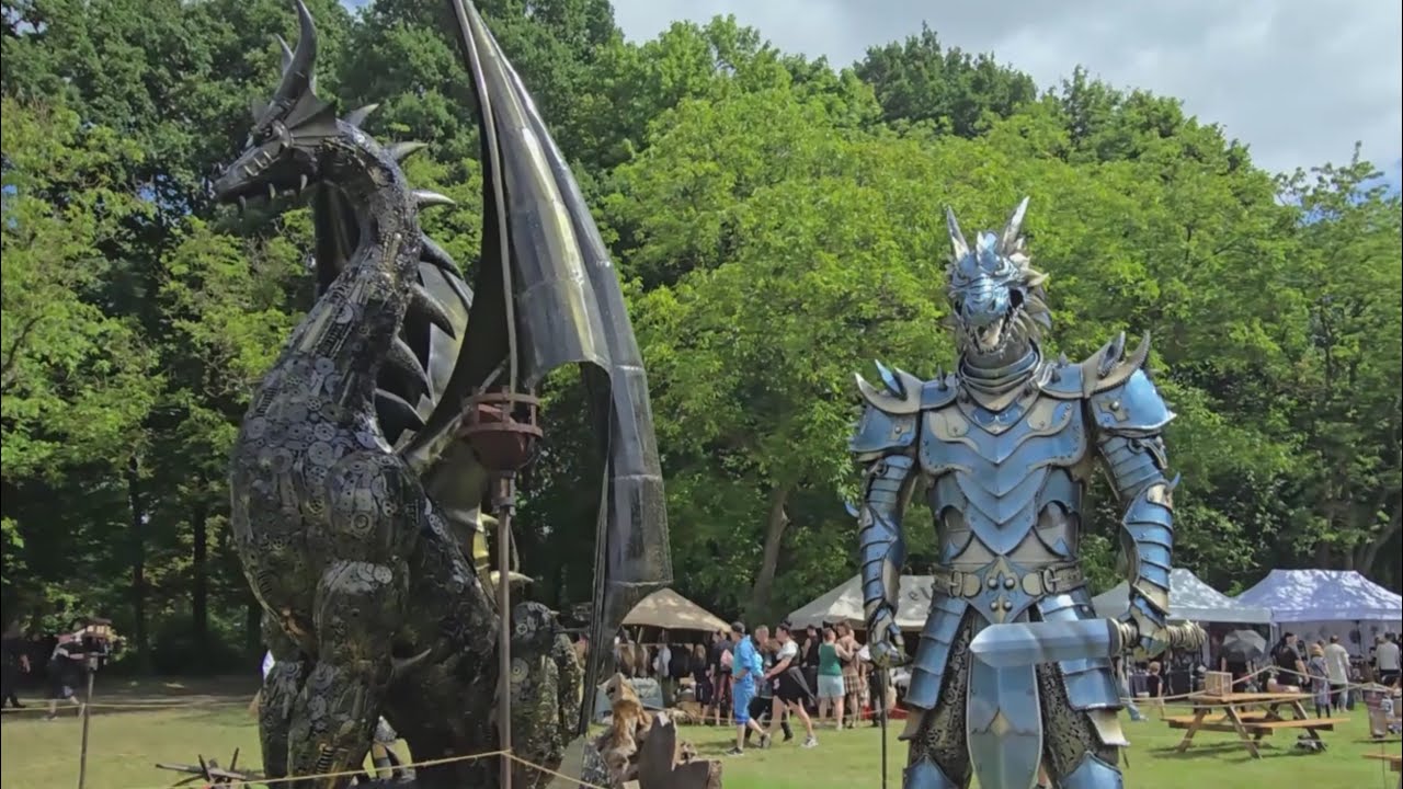 Mittelalter-Festival (MPS) 2025 - Teil 6/7 || Germany || Cuộc sống ở Đức