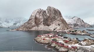 Hamnøy i Lofoten, Lofoten Island, North Norway 🇳🇴 - by drone [4K]