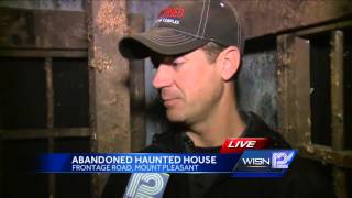 Thema checks out Mt. Pleasant Abandoned Haunted House