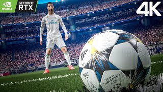 PES 2018  Borussia vs Real Madrid | UCL Gameplay | 4K 60FPS