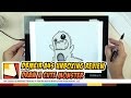 Dbmeir LED Lightbox A4S USB Unboxing Draw a Cute Monster | BP