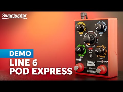 Line 6 POD Express: Versatile, HX-fueled Tones Meet Pedalboard Convenience