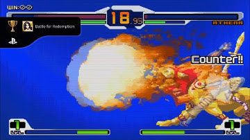 SNK VS. CAPCOM SVC CHAOS - Defeated Athena