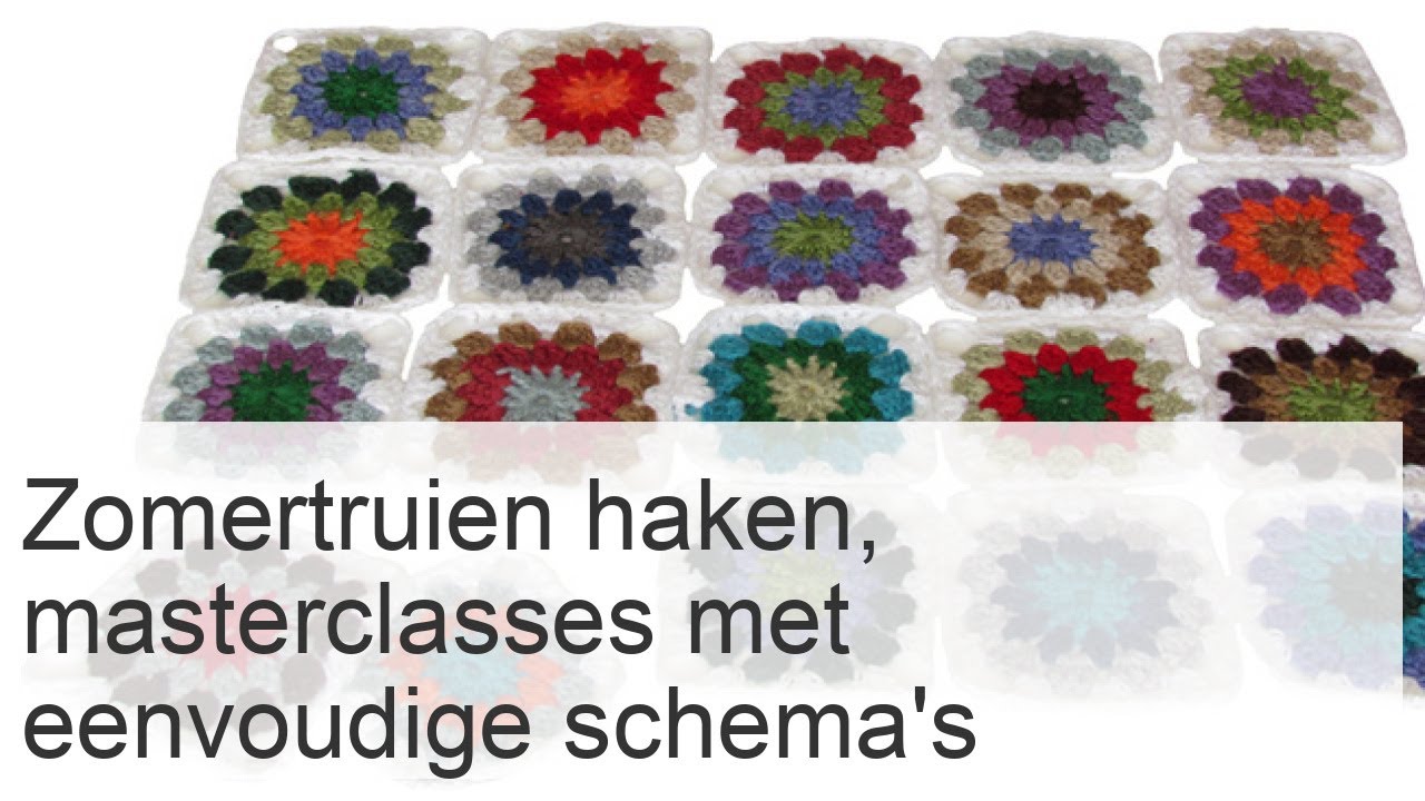 Zomertrui haken: beginnerstips