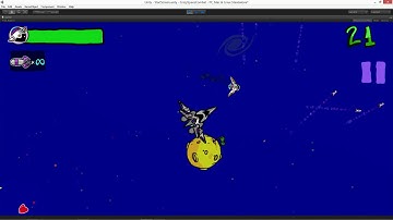 Unity Asset Store Pack - Space Combat Top Down Shooter project template (Download link below)