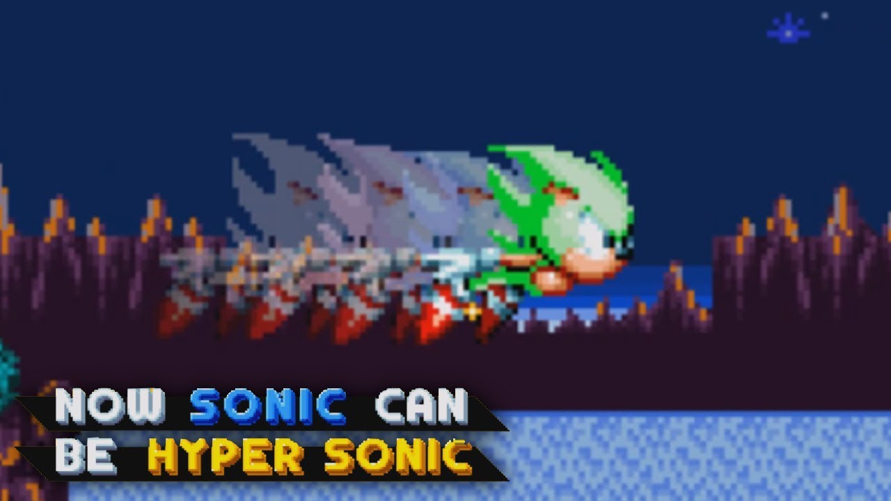 Dark Sonic in Sonic Mania Plus [Sonic Mania] [Mods]