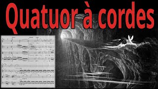 Quatuor à cordes [Score Video / partition] feat. Cuarteto Jose White [string quartet]