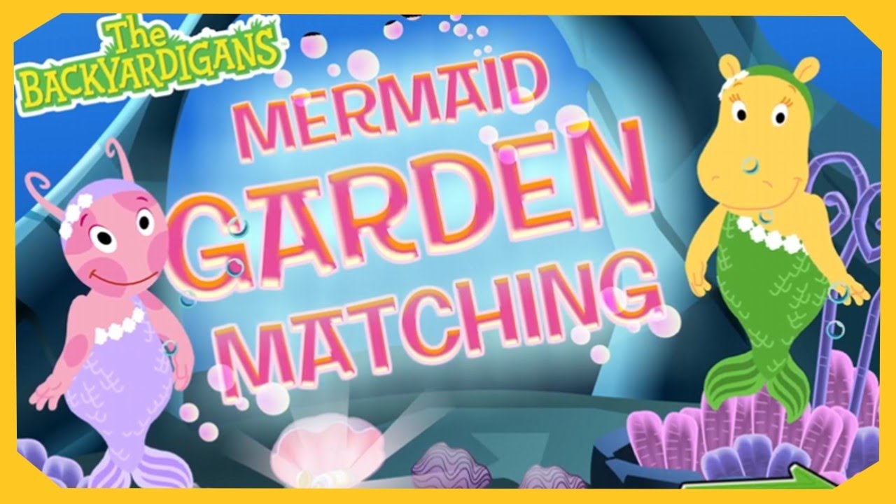 The Backyardigans: Mermaid Garden Matching Gameplay (Browser Game ...