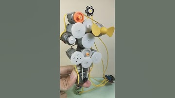 RANGKAIAN GENERATOR LISTRIK MINI PROTOTYPE MENGGUNAKAN RANCANGAN YANG MENAKJUBKAN