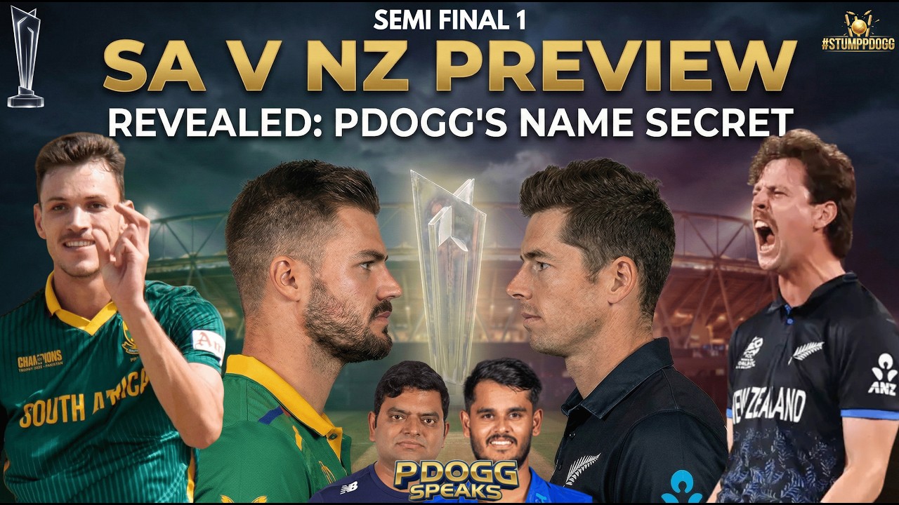 Will South Africa CHOKE Again? SA vs NZ Semi-Final Preview | The Secret Behind 