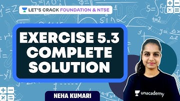 Exercise 5.3 complete solution | Arithmetic Progression | Foundation & NTSE | Neha Kumari