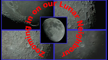 Zooming in on the moon