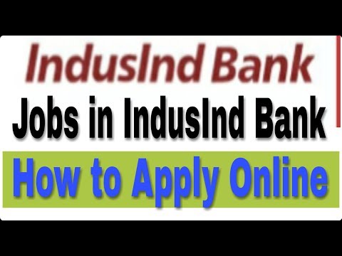 Jobs in Indusind Bank II How to Apply Online II Private bank job (HINDI) II Learn Technical