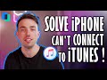 How to solve iphone cant connect to itunes 2020