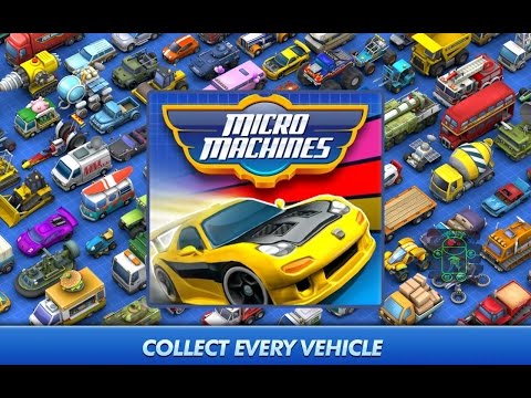 Micro Machines HD Android Gameplay Racing Games Full HD Video 1080p