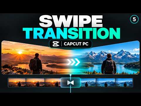 How To Make A Swipe Transition In CapCut