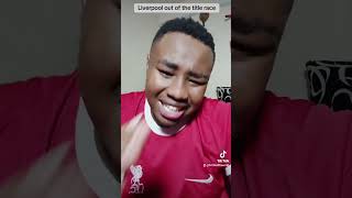 LIVERPOOL LOSE THE TITLE!!#liverpool #fypシ #everton#subscribe #like #premierleague #merseysidederby