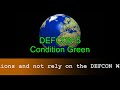 DEFCON Warning System - Update 3/1/17