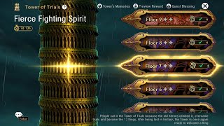 ASTRA: Knights of Veda Tower Of Trials Fierce Fighting Spirit Floor 10