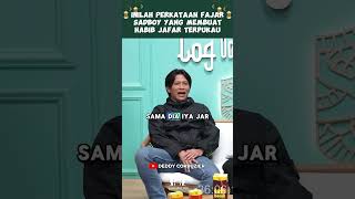 INILAH PERKATAAN FAJAR SADBOY YANG MEMBUAT HABIB JAFAR TERPUKAU - ONAD BORIS LOGIN CLOSE THE DOOR