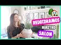 CAMBIAMOS la DECORACION del SALON + Haciendo el RIDICULO en IKEA | Vlogs Diarios