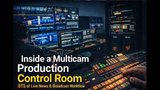Inside a Multicam Production Control Room | BTS of Live News & Broadcast Workflow.