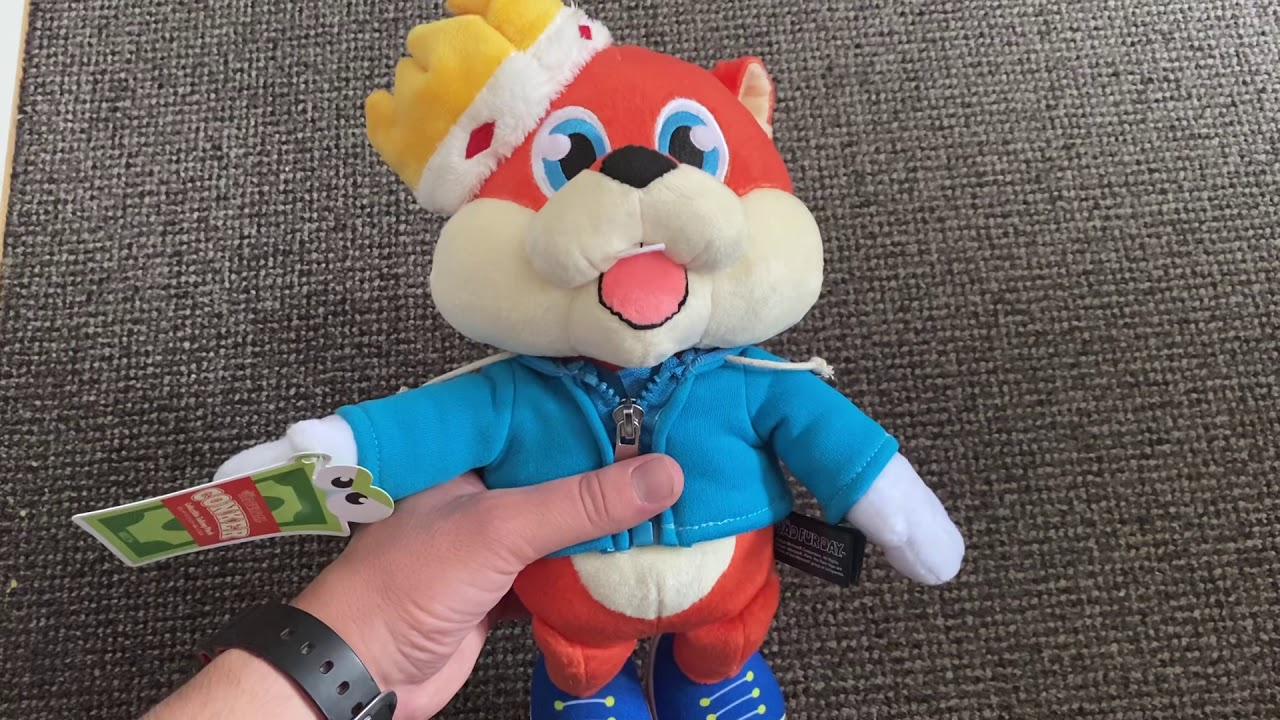 Talking Conker plush from Fangamer! 